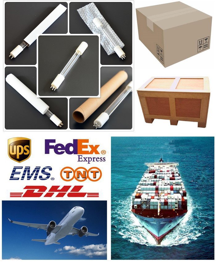 Transport of g8t5 uvc tube light Transport of g8t5 uvc tube light